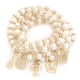 thumbnail image 1 of Pulsera Saronite De Cuentas Con Perlas Y Dijes De Avión Dorado Mujer, 1 of 2