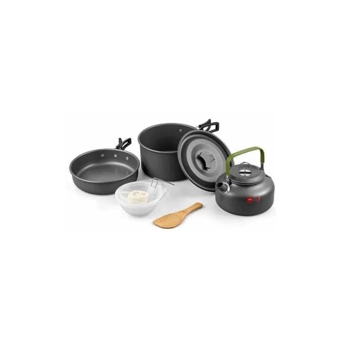 Cooking Set - Kit De Cocina Camping Para 5 Personas - Puntostore