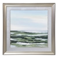 Genérico - Cuadro Decorativo Abstracto Horizonte Calma Adorno Pared Jhn