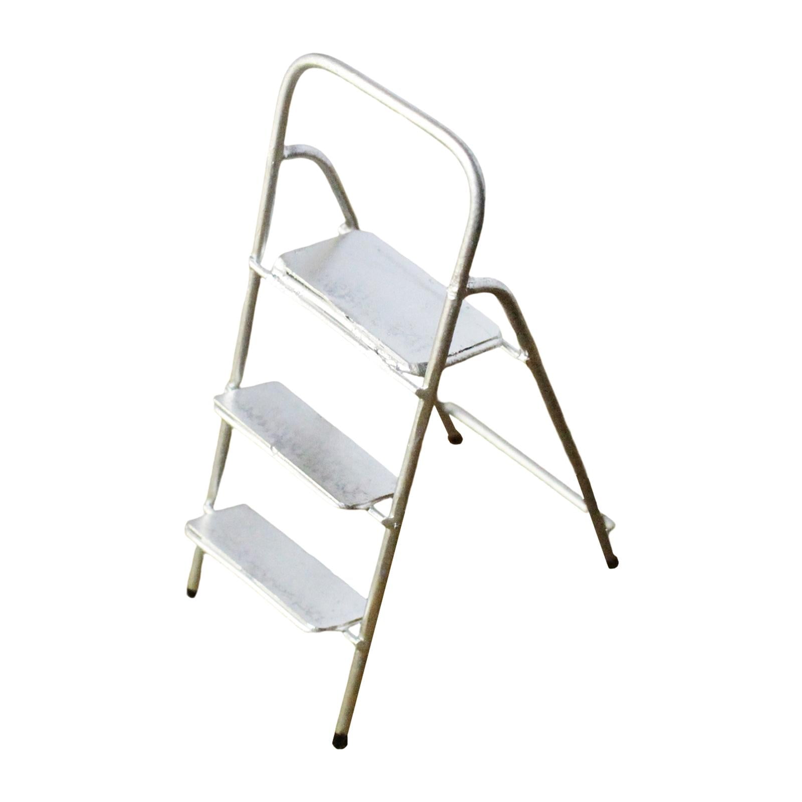 Bothyi - 1/12 Mini Escalera Escalera De Jardín 1:12 Muebles De Escalera De Jardín De Hadas