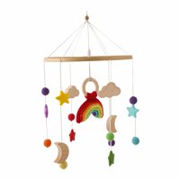 Bothyi - Móvil Para Cuna De Bebé Para Niños Y Niñas, Juguete Para Cuna, Cama Colgante, Campana, Juguete, Móvil De Techo