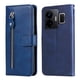 thumbnail image 4 of Funda con Cremallera para Realme GT Neo 5, Carcasa Cartera de Cuero PU con Soporte y Tarjetero, 4 of 6
