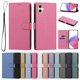 thumbnail image 1 of Funda Cartera de PU para Samsung Galaxy A05 con Tarjetas, Rojo Rosa, 1 of 6