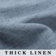 thumbnail image 5 of Juego de cortinas Pitalk de lino gris y azul, 213 cm de longitud, 2 paneles, 5 of 8