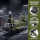 thumbnail image 5 of Modelo de Helicóptero CH-47 de Juguete Ruikytech con 1451 Piezas, 5 of 7