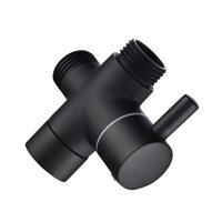 Bothyi - Válvula Desviadora De Cabezal De Ducha, Válvula Desviadora De Brazo De Ducha Para Baño, Hogar, 2Cm, 2Cm, 2Cm, Negro