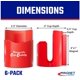 thumbnail image 2 of Soporte Magnético para Vasos Master Magnetics 8 cm de Alta Resistencia, 2 of 7
