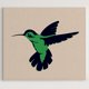 thumbnail image 3 of Plantilla Stencil1 22 × 28 cm Colibrí #2, 3 of 7