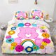 thumbnail image 2 of Cute Bear Duvet Cover Set, Cartoon Cute Duvet Cover Pillow Cover, Home Bedroom Bedding Set, Boy, Girl and Child Duvet Cover, 2 of 5