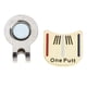 thumbnail image 5 of Golf Hat Clip Magnet Ball Marker Putt Herramienta De Alineación Marcador Golden, 5 of 5