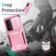 thumbnail image 5 of Funda Resistente para Samsung Galaxy S23 Plus con Tapa Deslizante y Protección Militar Rosa, 5 of 6