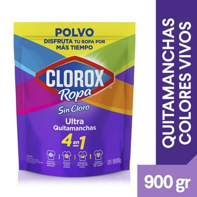 Ultra Quitamanchas En Polvo Ropa Color Doypack 900 Gr Clorox