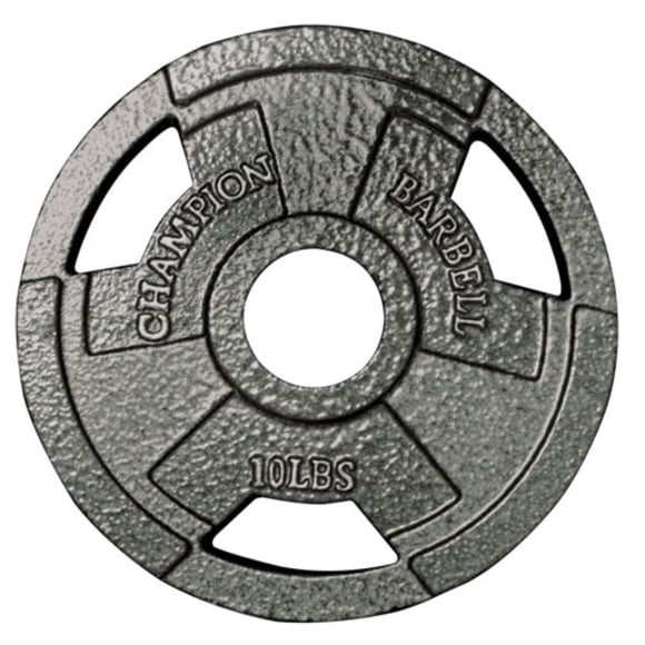 Disco olímpico con agarre Champion Barbell de 4.5 kg