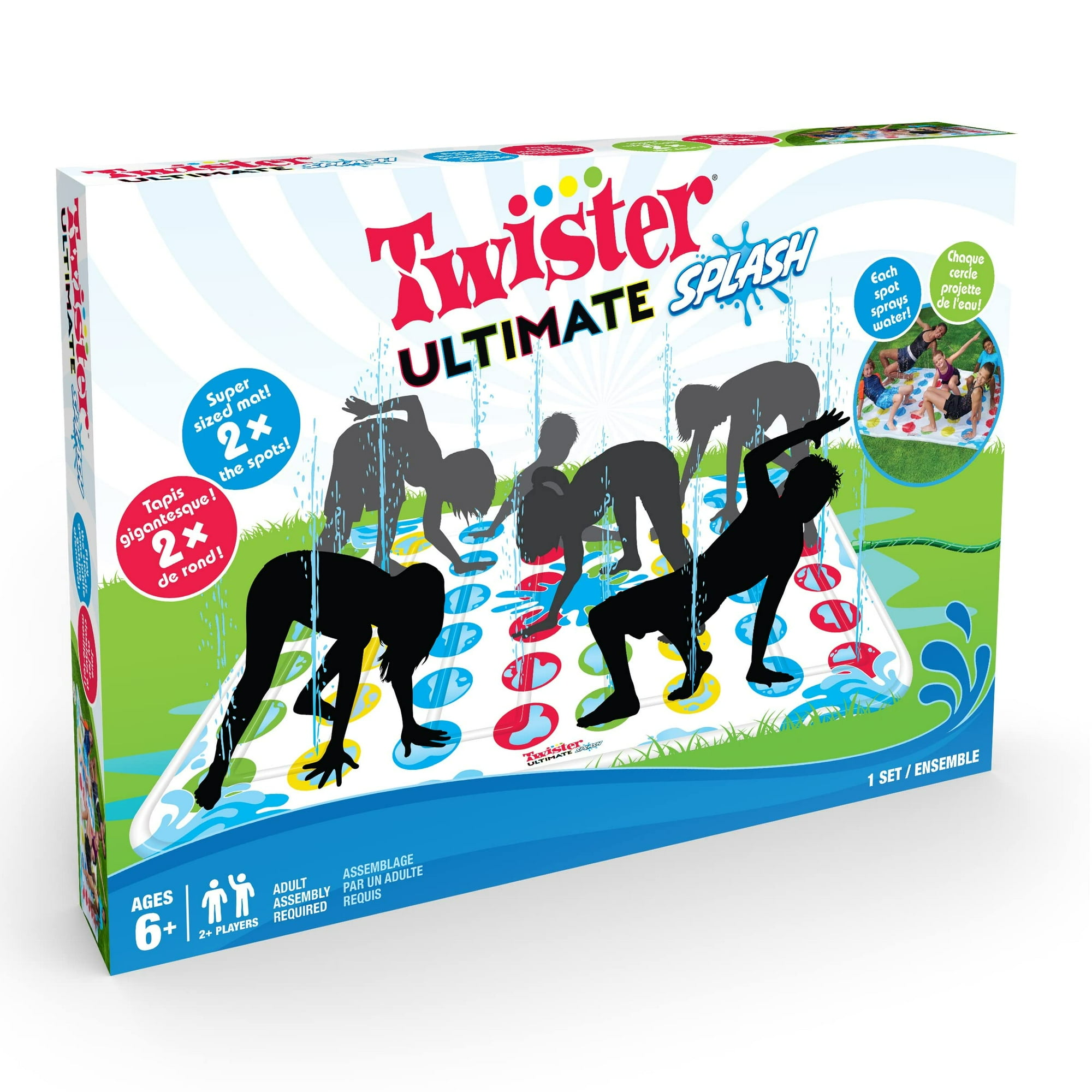 Juego Inflable Water Twister Hasbro Twister Ultimate Splash