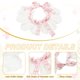 thumbnail image 3 of Collar de Encaje para Mascotas, Collar de Gato Lindo, Baberos para Perros, Pajarita para Mascotas, Bandana con Volantes Ajustable y Desprendible Rosa y M, 3 of 7