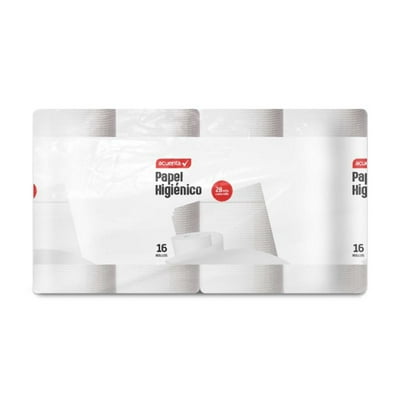 Papel Higiénico Una Hoja 28 M  Acuenta