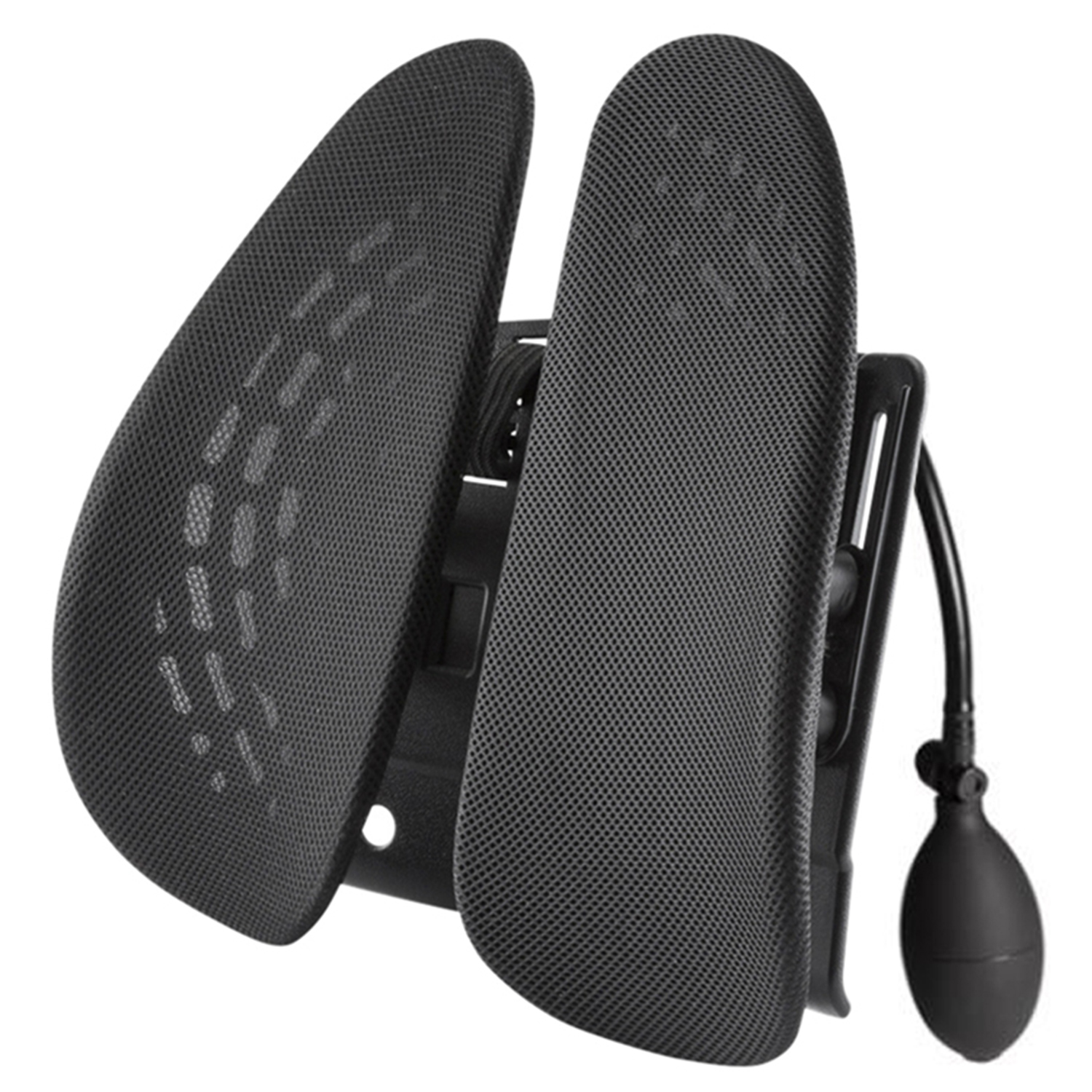 Newo - Cojín Lumbar Respaldo Silla Ajuste Presión Aire