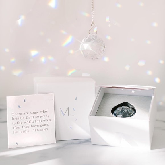 Adorno de cristal Grief Gift Memorialight para hacer arcoíris, 40 mm