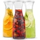 thumbnail image 1 of Set de jarras de vidrio KooK Mimosa Bar Supplies con tapa de 1 L (juego de 3), 1 of 7