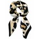 thumbnail image 1 of Bufanda Onllh de Satén 70 cm Leopardo Negro/Blanco, 1 of 6