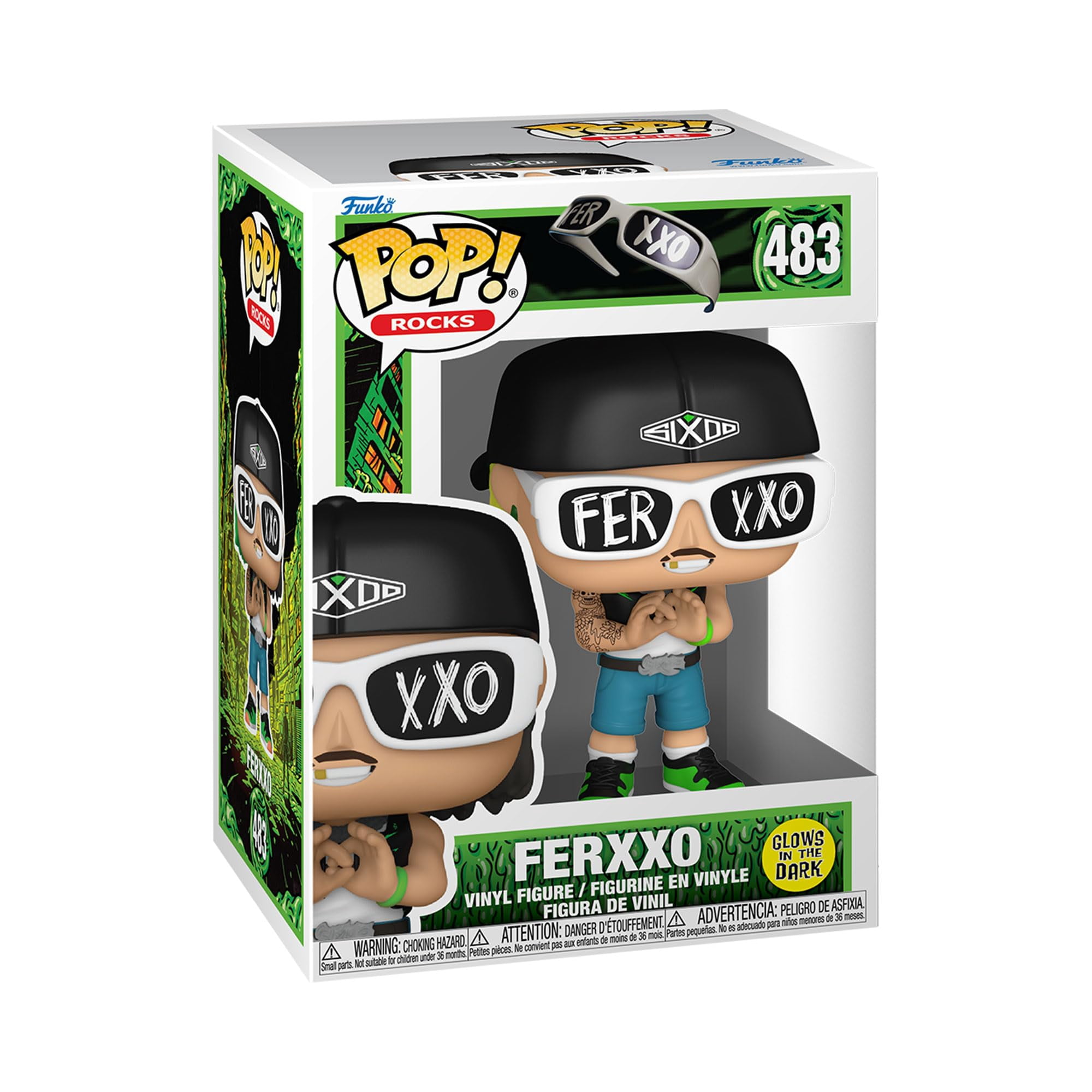 Figura de Vinilo Funko Pop Rocks Ferxxo 9,5 cm Coleccionable | Lider