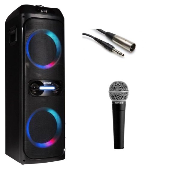 Altavoz para fiestas Gemini Sound GHK-2800 4800W con micrófono