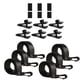 thumbnail image 3 of Kit de fijación de carrete de cobertura solar de 6 piezas, correas de carrete, 6 clips con ganchos, 6 cierre táctil, accesorios de correas de cubierta, 3 of 5