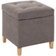 thumbnail image 1 of Pouf Baúl Rucato Gris Oscuro Altea 46x46x50 cm, 1 of 3