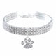 thumbnail image 1 of Collar De Mascota De Diamante, Collar De Garra De Vidrio Ajustable Para Bodas, Gatos Y Perros, Cadena De Extensión Ajustable, Diamante De Agua Brillante, Collar De Mascota, S, 1 of 4