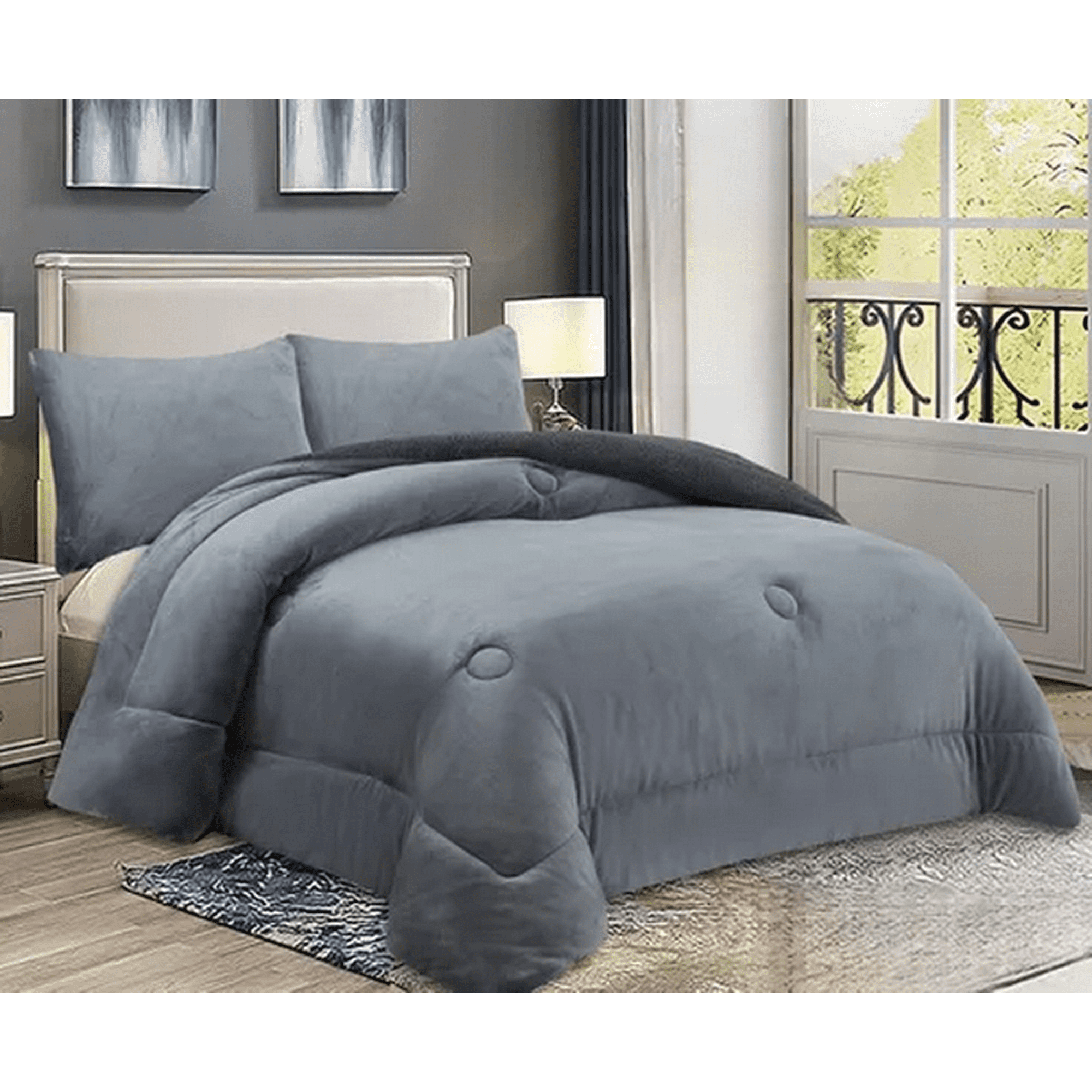 Genérico - Cubrecama Invierno Plush Chiporro King/super King