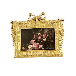 Genérico - Marco De Fotos Soporte De Imagen Decoración Para El Hogar Rectángulo En Relieve Para Regalo Boda