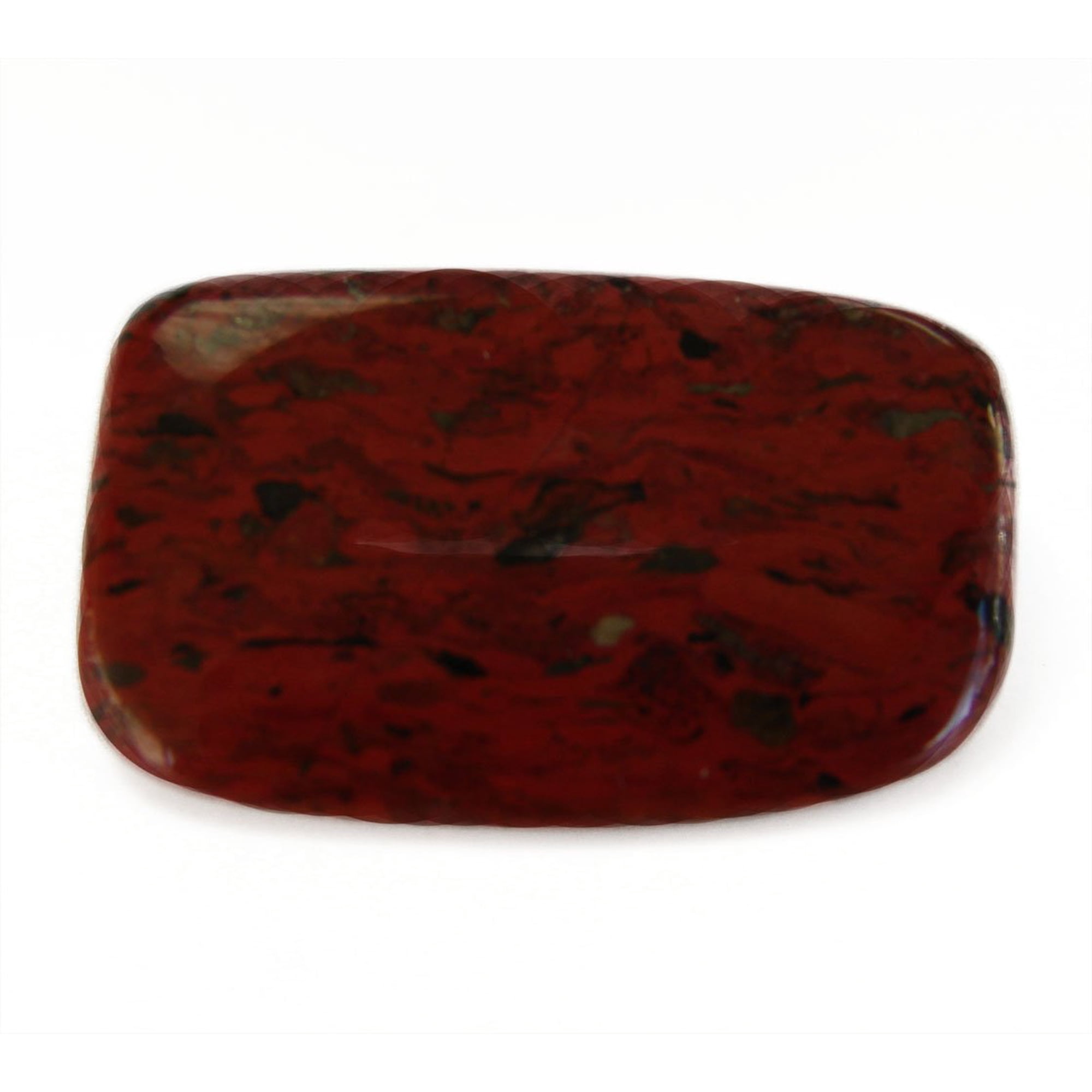 Piedra Feng Shui Import, Jaspe Rojo Con Brechas, Pulido