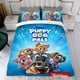 thumbnail image 4 of Cachorros Dog Pals Conjunto de sábanas temático, trío de piezas, cómodo y amigable con la piel, diseño único, regalo de decoración para el hogar para familiares, amigos y fans,135cm *200cm, 4 of 6