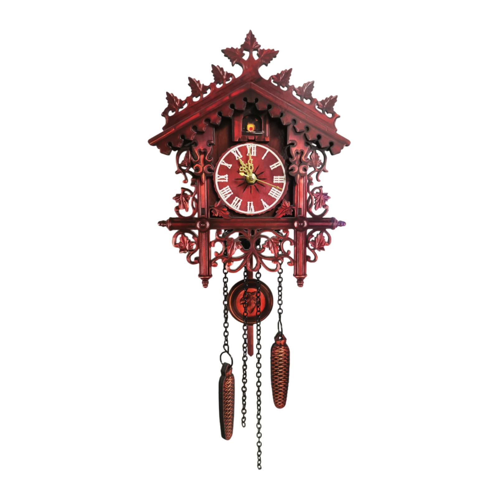 Bothyi - Reloj De Cuco Montado En La Pared Para Granja, Ligero, Decorativo Con Péndulo