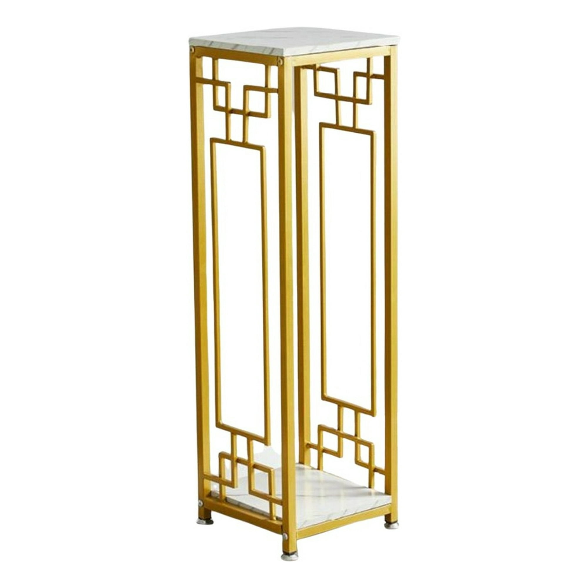 Genérico - Porta Macetas 2 Niveles Decorativo Soporte Plantas Jhn