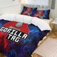 thumbnail image 1 of Red Galaxy Gorilla Tag Comforter Set Soft 3 Pcs Twin Bedding Sets Thicken for All Season, 1 of 5