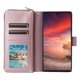 thumbnail image 4 of Funda Cartera con Cremallera y Correa para Samsung Galaxy S26 Ultra 5G Soporte y Tarjetero Oro rosa, 4 of 6