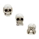 thumbnail image 2 of Clips De Ventilación Para Ambientador De Coche, Clip Universal Para Perfume De Coche, Calavera, Halloween, 3 Uds., 2 of 5
