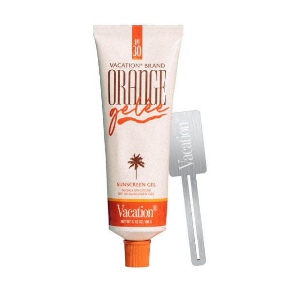 Gel Sunscreen Vacation Orange Gelée SPF 30 de 90 ml con tubo Key