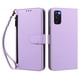 thumbnail image 1 of Funda Tipo Billetera para samsung galaxy S20 con Soporte y Bolsillo con Cierre Morado, 1 of 1