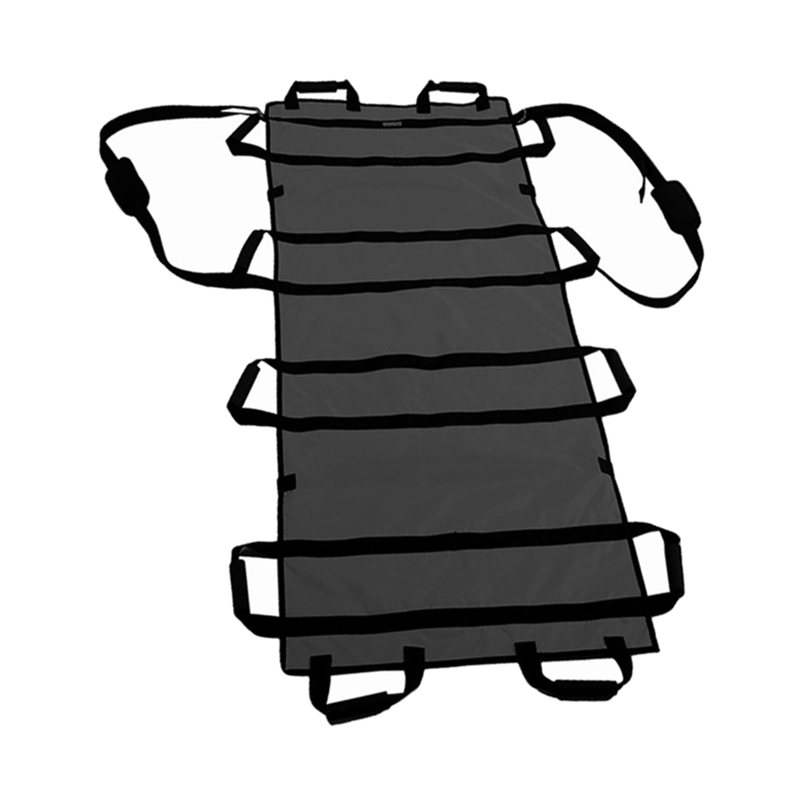 Ioensy - Camilla Suave Para El Hogar, Ayuda Para Ancianos, Correa Para El Hombro Negra Para Mover Pacientes