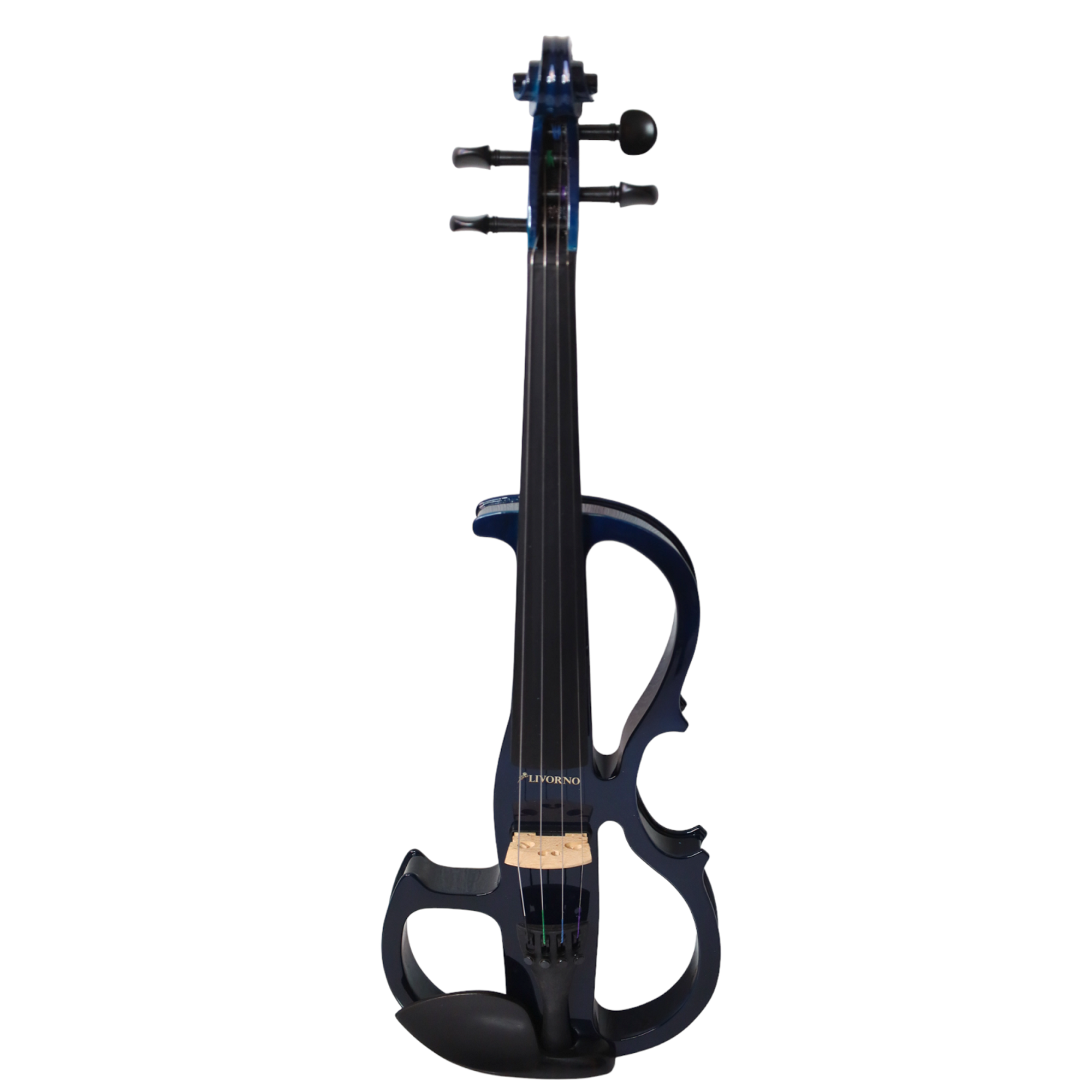 Violín Eléctrico Livorno 4/4 Azul Liv-e-41bl