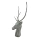 thumbnail image 1 of Figura decorativa cabeza de venado plateado, 1 of 3