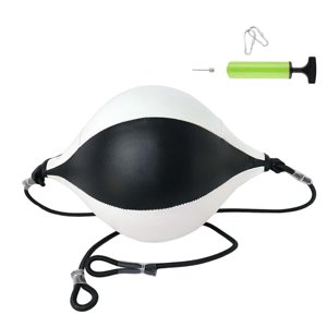 Ioensy - Saco De Boxeo De Doble Extremo Cuerda Elástica Pelota De Velocidad De Entrenamiento Inflable Portátil D