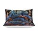 thumbnail image 3 of YuGiOh Anime Home Bed 3-piece Set Classic Japanese Anime Polyester Wash Student Dormitory Set, 3 of 5