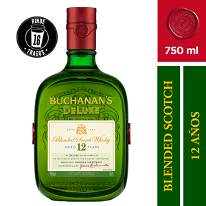 Whisky Buchanans 12 Años 40° 750Cc