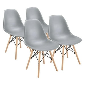 Pandalino - Pack 4 Sillas Eames Gris | Ideal Hogar Y Oficina Gris