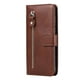 thumbnail image 4 of Funda con Cremallera para LG K51S, Carcasa Cartera de Cuero PU con Soporte y Tarjetero, 4 of 5