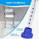 thumbnail image 4 of 4 patas de repuesto para silla de ducha y asiento de baño supregear, 4 of 7