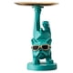 thumbnail image 1 of Bandeja De Almacenamiento De Estatuillas De Bulldog Pendientes Lindos Joyas Llavero Decoración De Escritorio Soporte De Mano Verde, 1 of 5